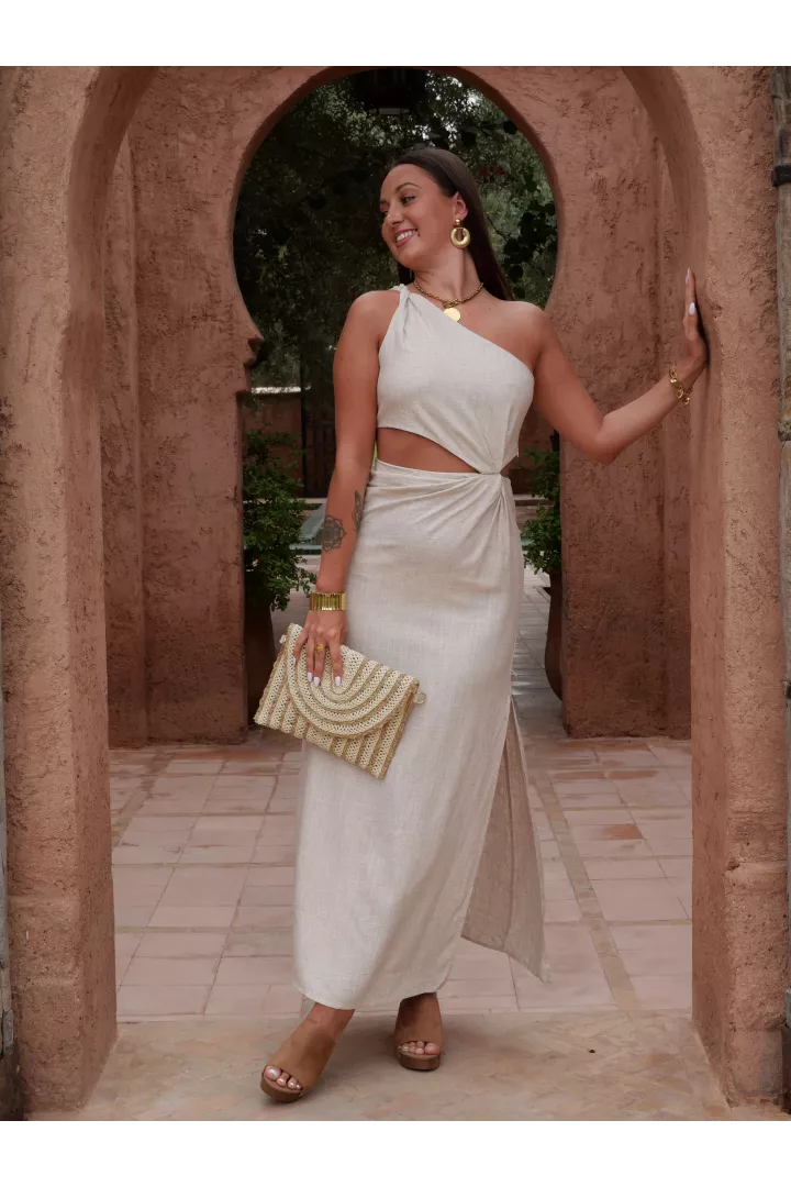 Robe Alima Ivoire&nbsp;| Juste Elles