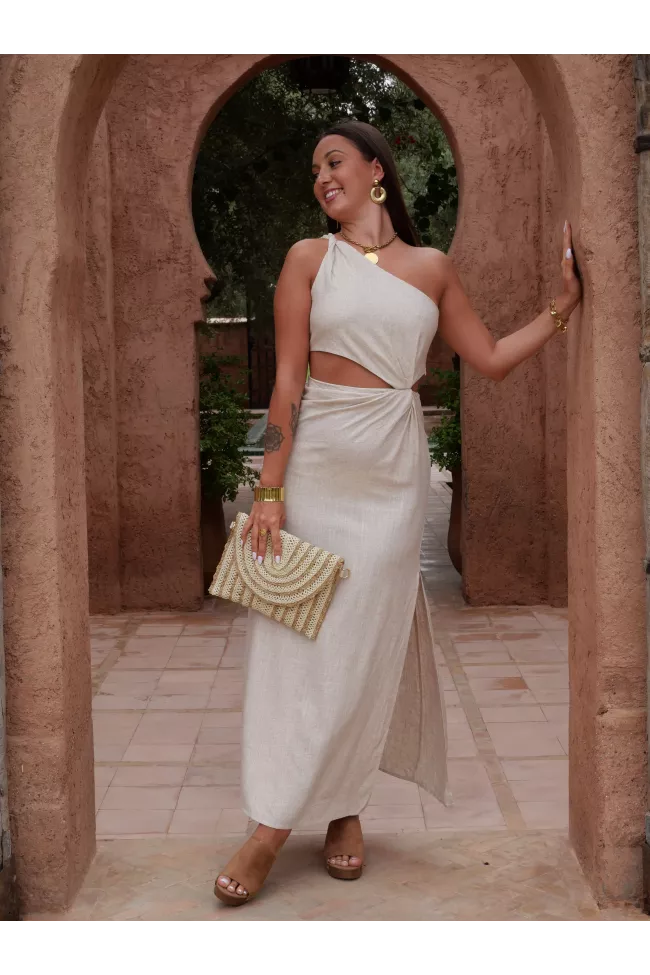 Robe Alima Ivoire&nbsp;| Juste Elles