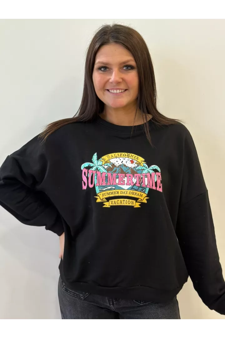 Sweat Lolita Noir&nbsp;| Juste Elles
