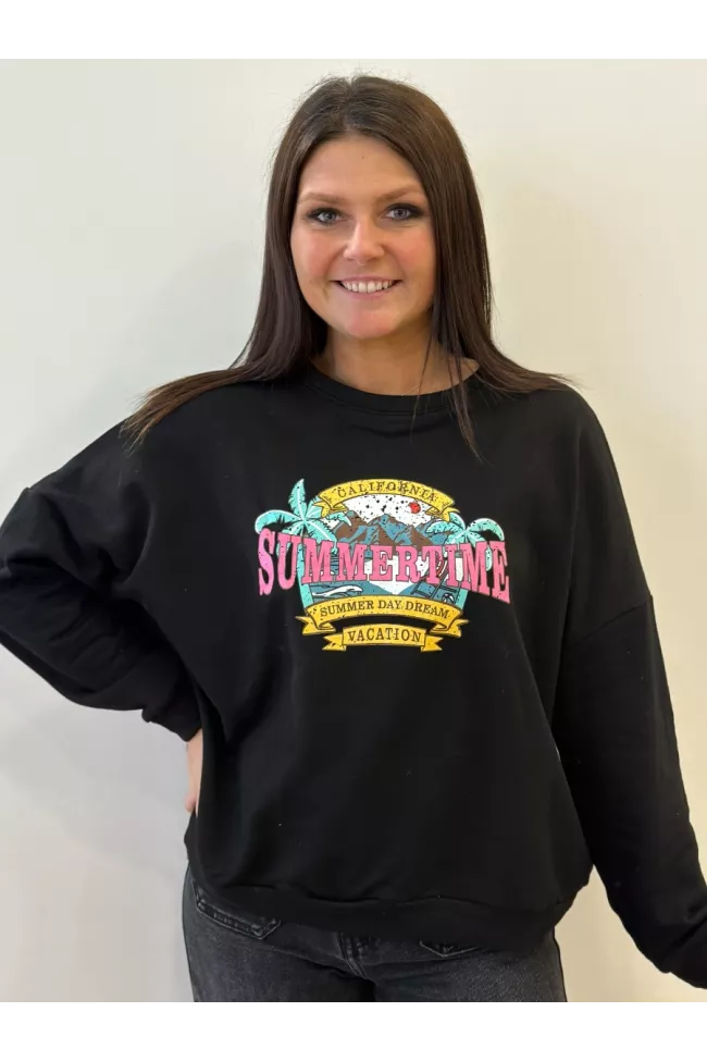 Sweat Lolita Noir&nbsp;| Juste Elles
