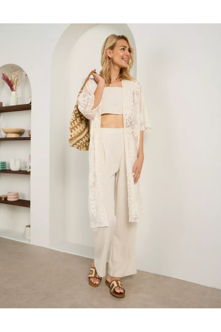 Crop top Fanny Beige&nbsp;| Juste Elles