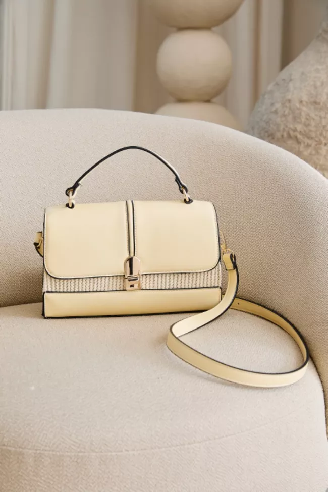 Sac Ornella Jaune-Paille&nbsp;| Juste Elles