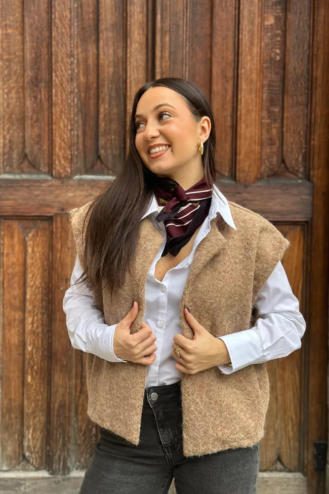 Gilet Sixtine Camel