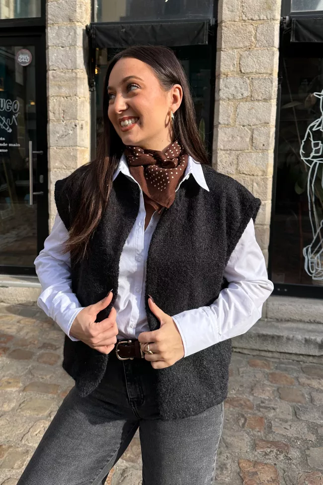 Gilet Sixtine Noir