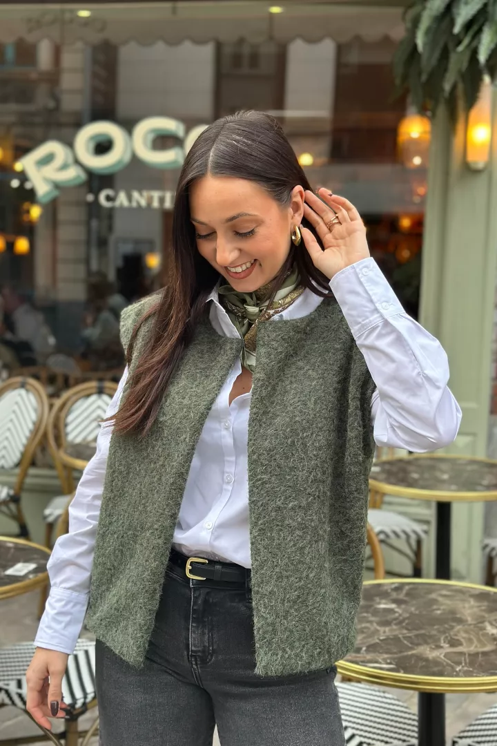 Gilet Sixtine Kaki