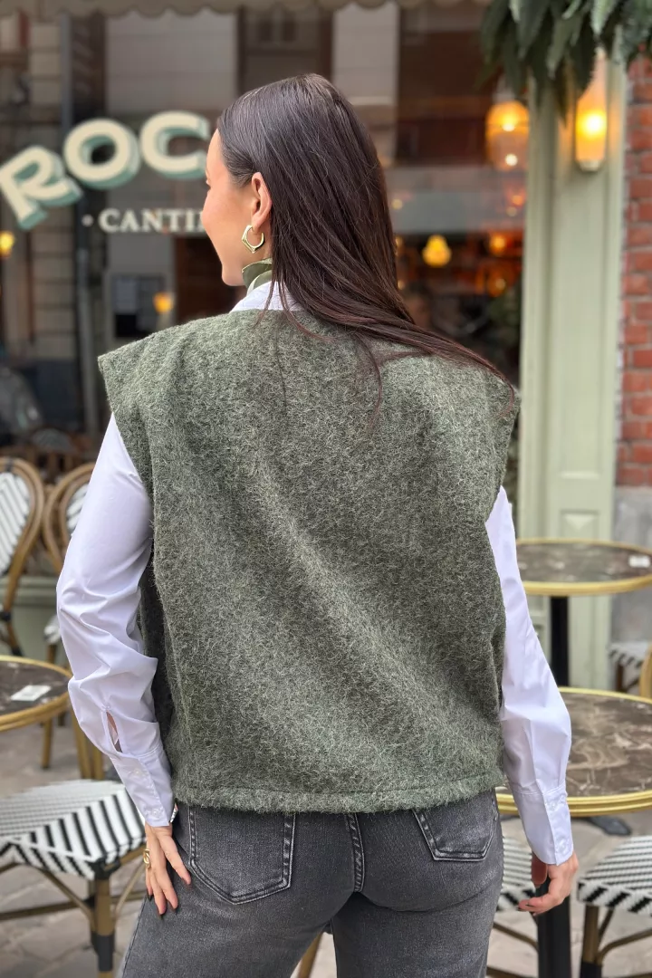 Gilet Sixtine Kaki