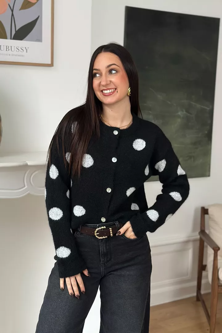 Gilet S&eacute;raphine Noir