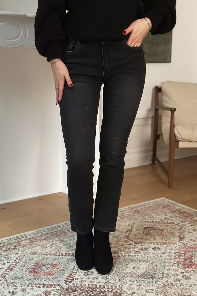 Jean slim Calie Gris