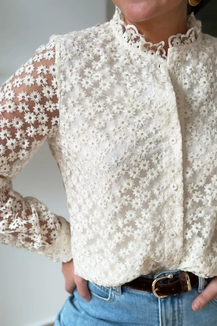 Chemise Zelie Beige