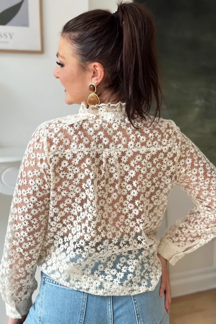 Chemise Zelie Beige