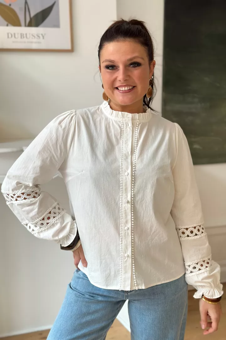 Chemise Anna Blanc