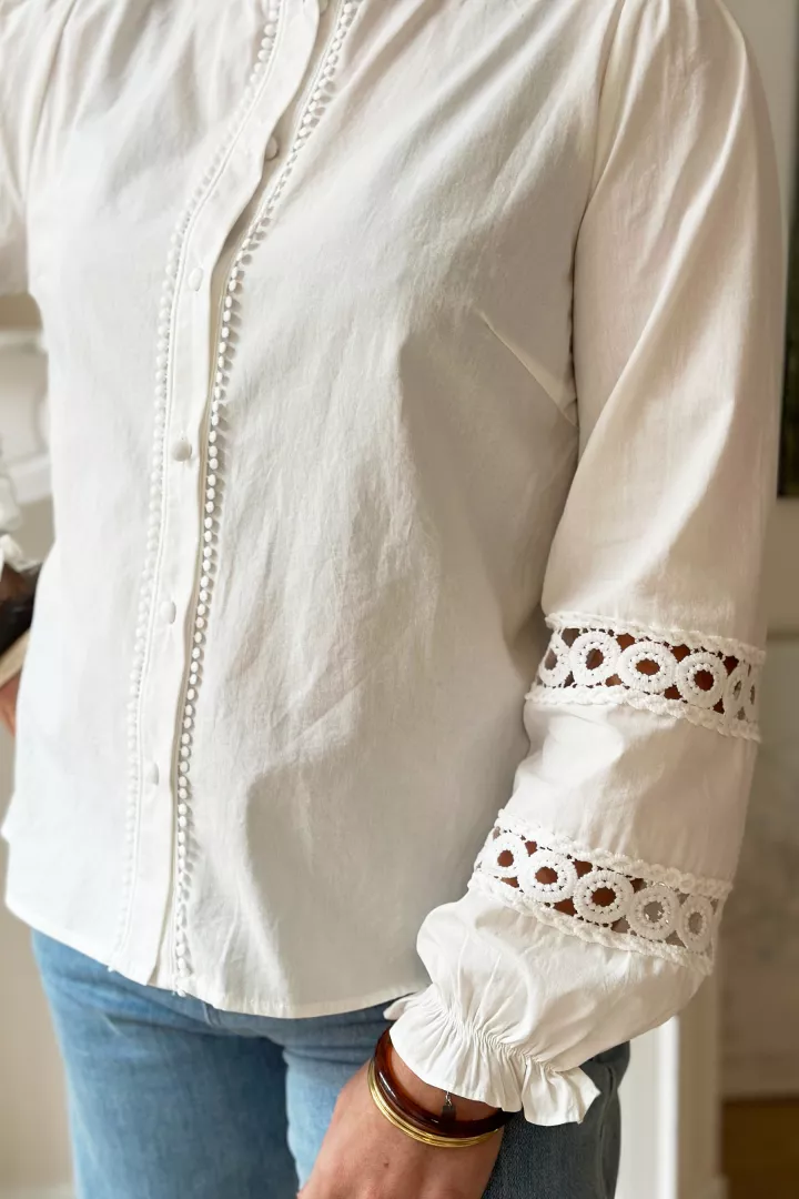 Chemise Anna Blanc