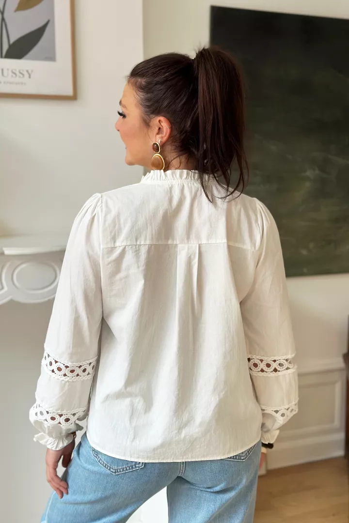 Chemise Anna Blanc
