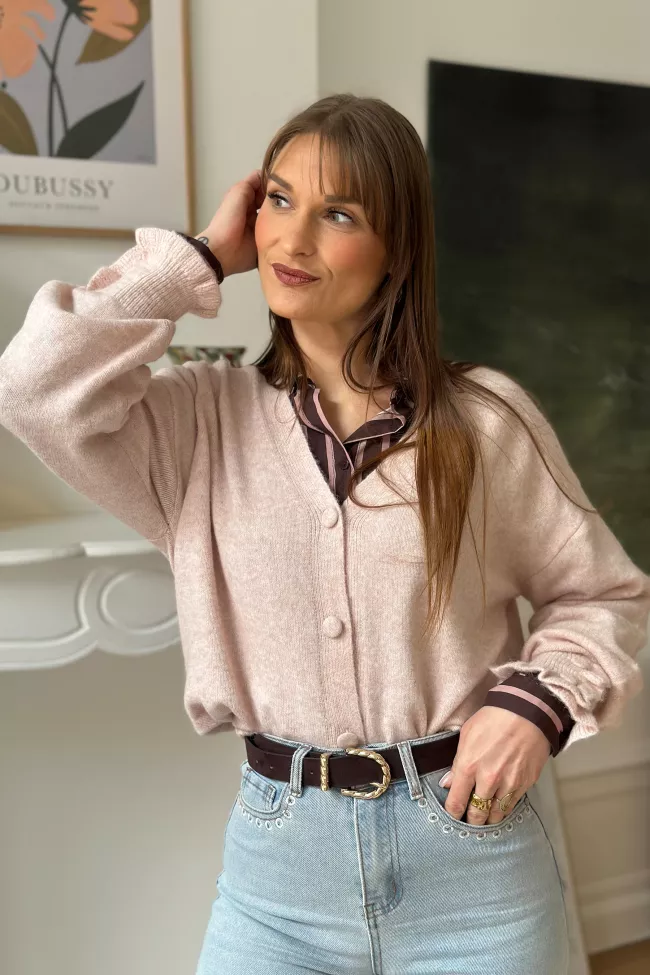 Gilet Lucia Rose