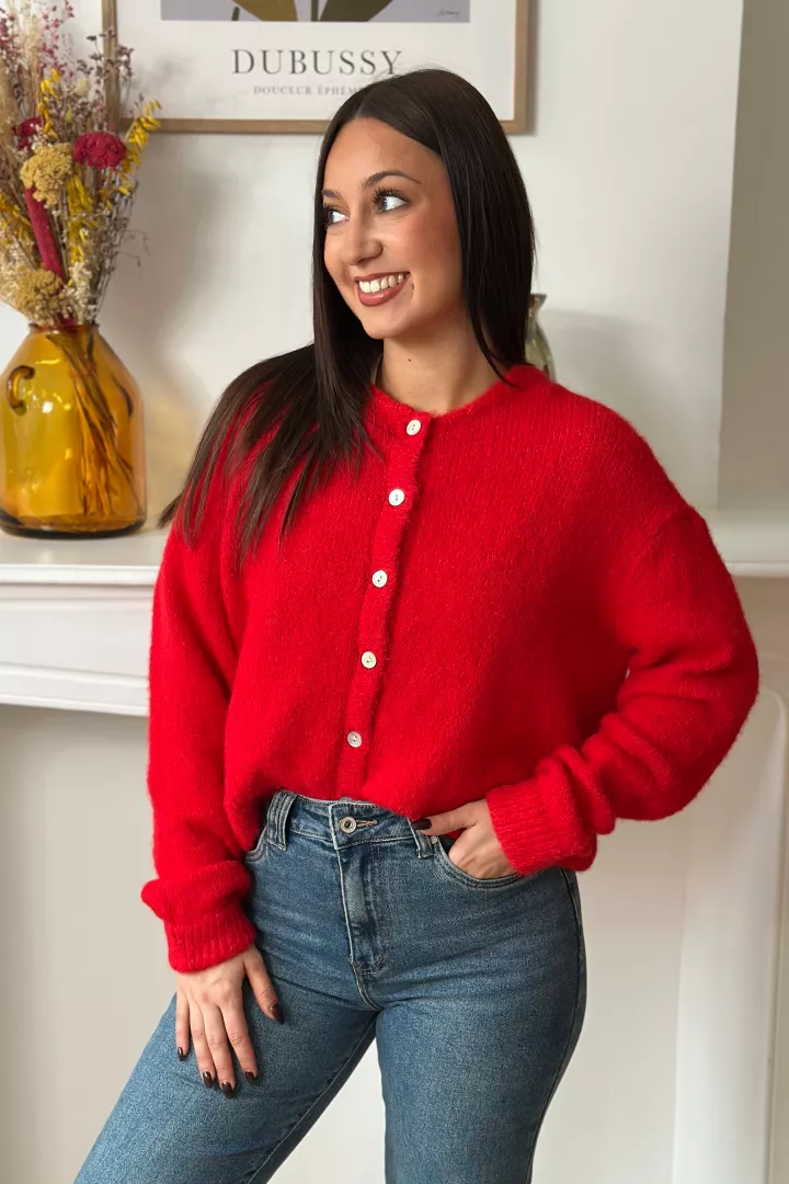 Gilet Line Rouge