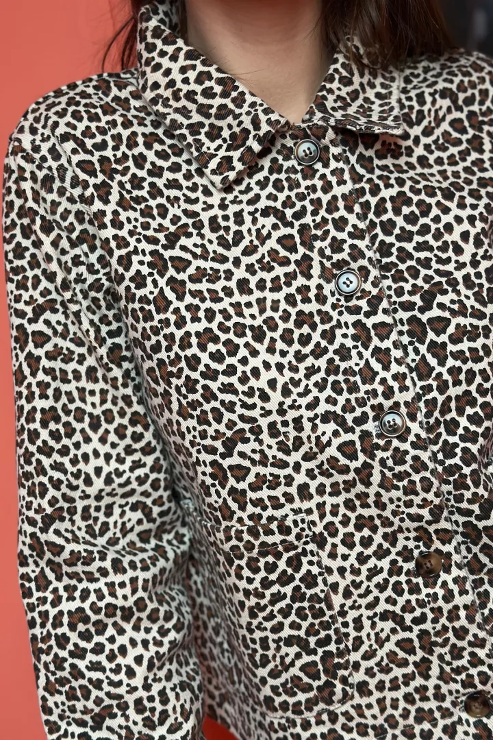 Veste Gina L&eacute;opard