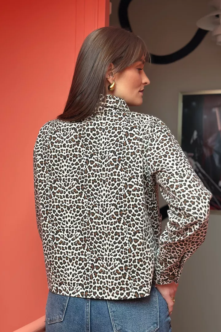 Veste Gina L&eacute;opard
