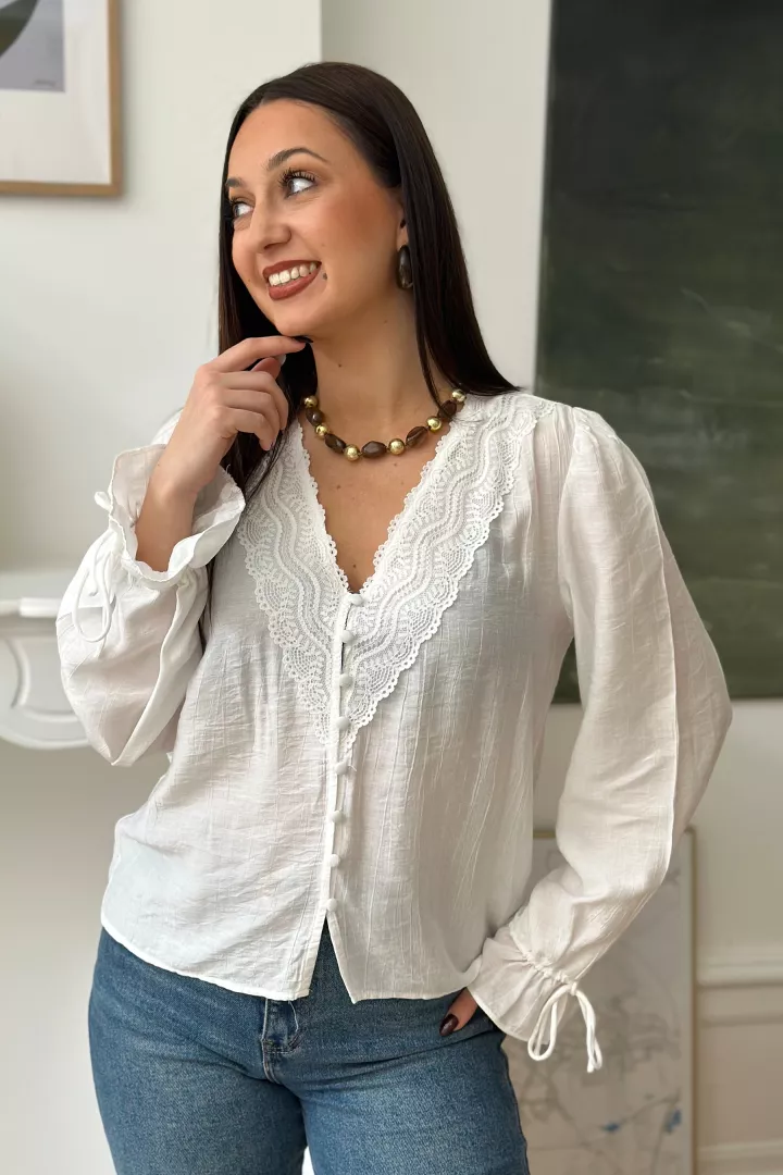 Blouse Anna Ecru