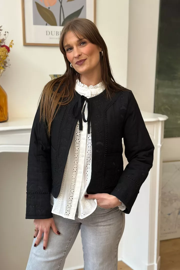 Veste Z&eacute;lia Noir
