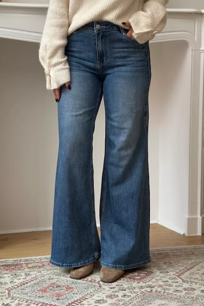 Jean B&eacute;a large Bleu