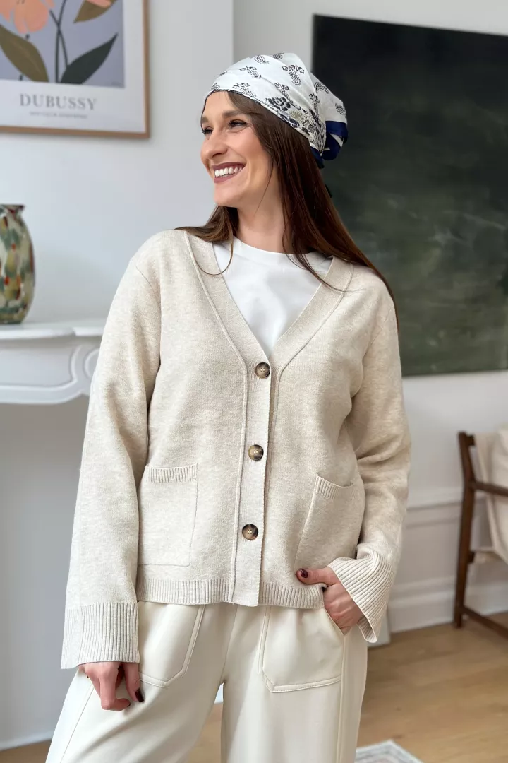 Gilet Soline Beige