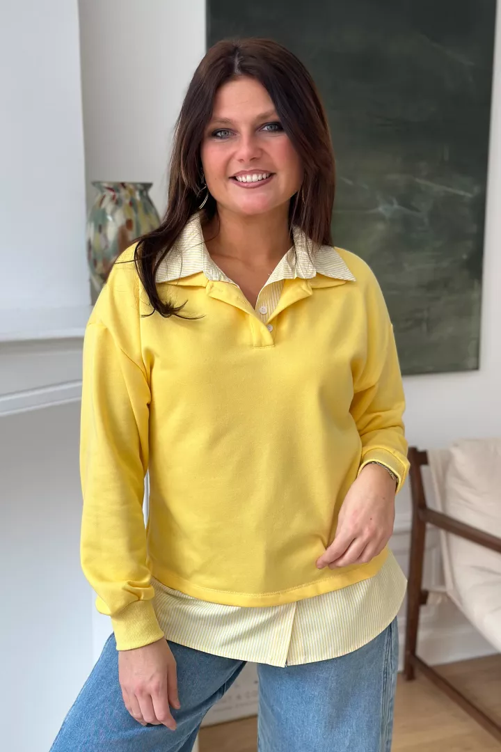 Sweat Wendy Jaune