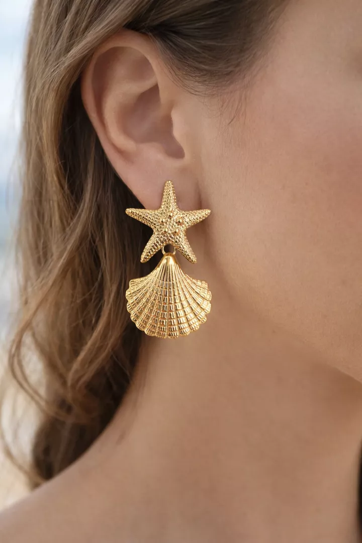 Boucles d'oreilles Monica Or