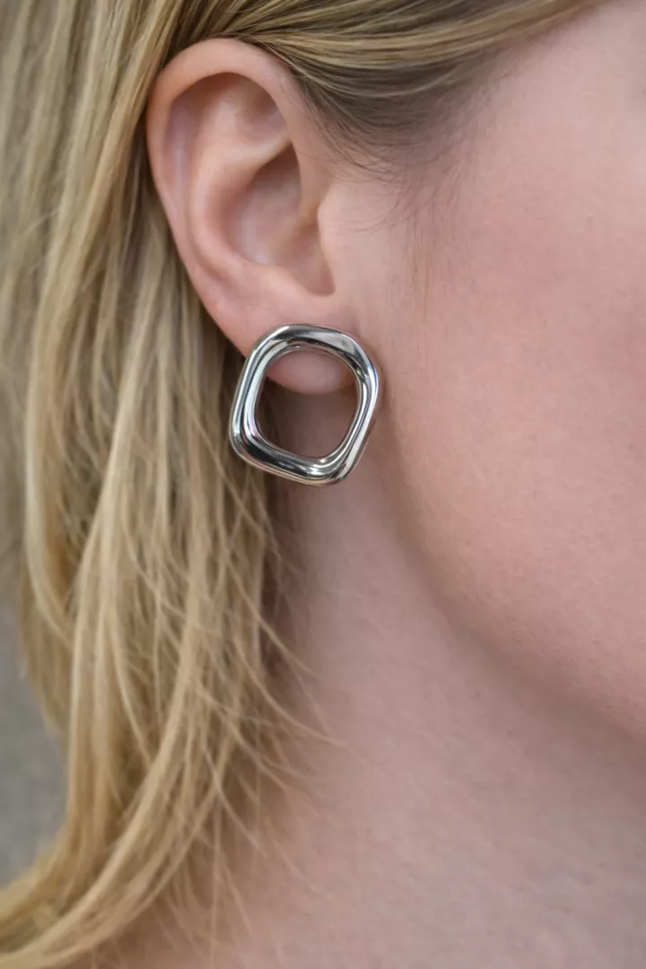 Boucles d'oreilles Margot Argent
