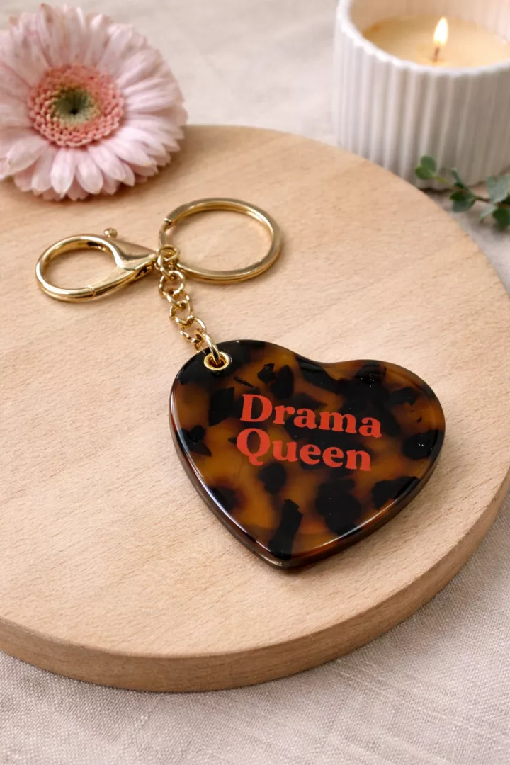 Miroir Drama Queen Leopard