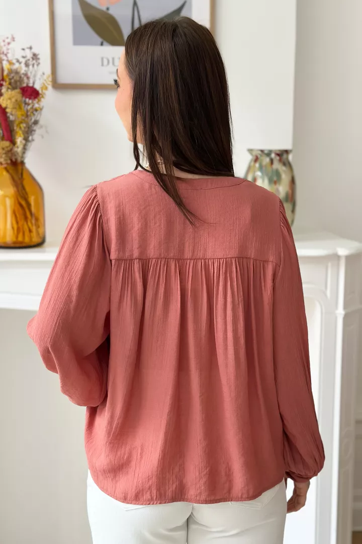 Chemise Lenna Terracotta