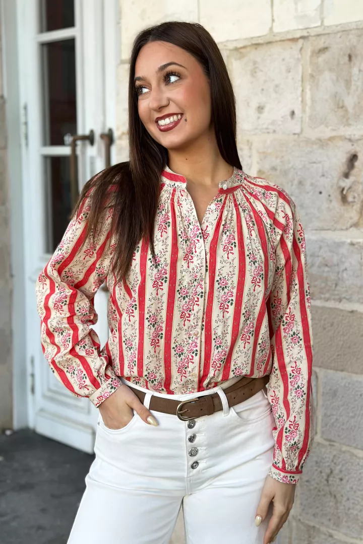 Chemise Mina Corail