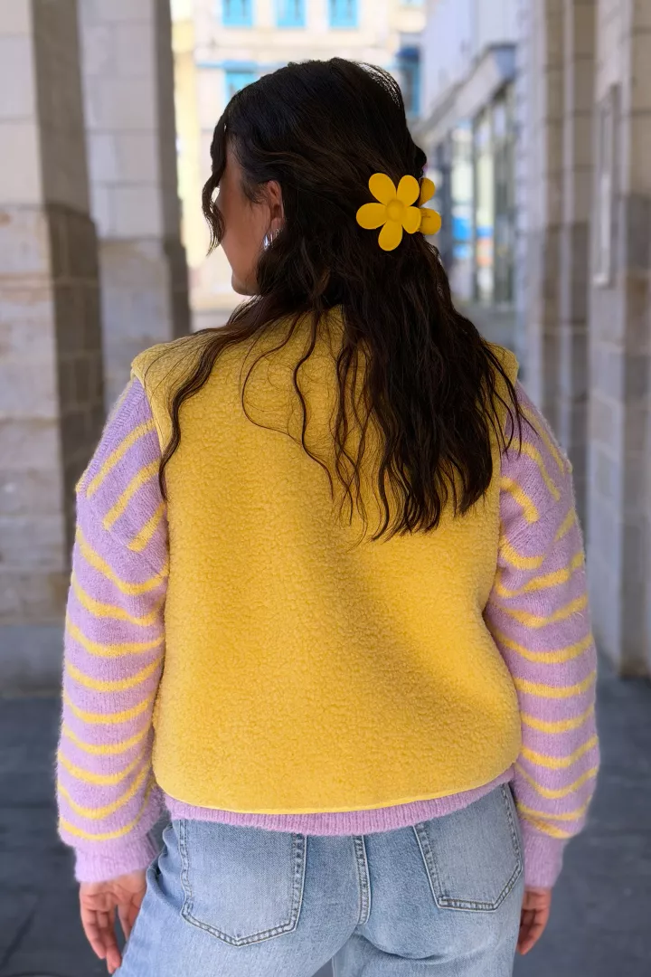 Gilet sans manche Monica Jaune