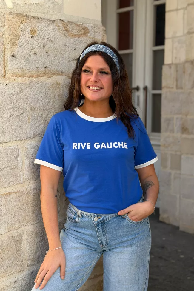 Tshirt Agathe Bleu roi
