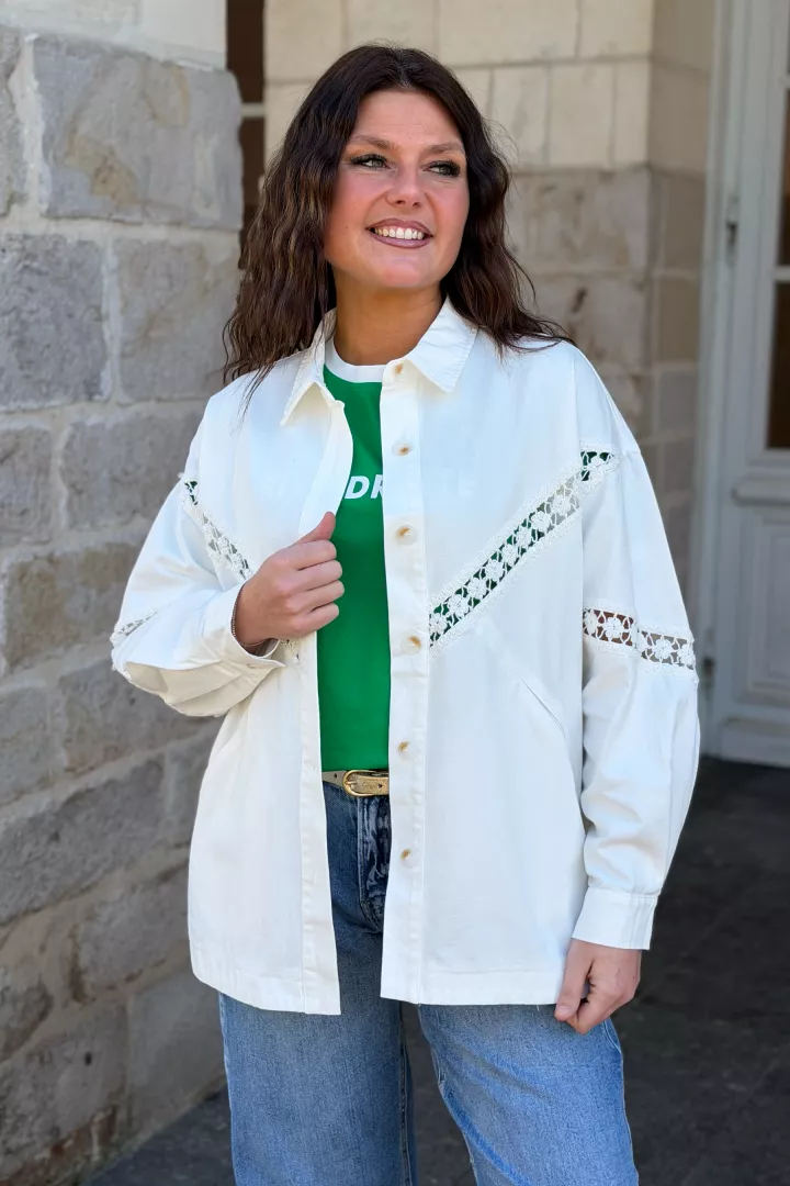 Veste Samantha Blanc