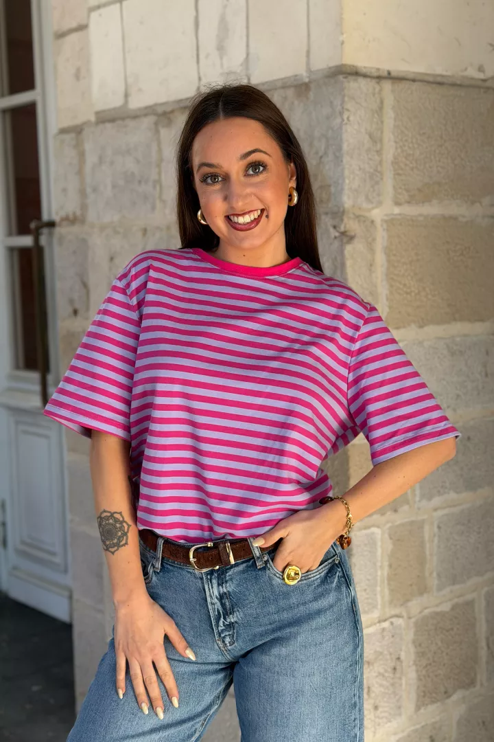 Tshirt Olly Rose-Lilas