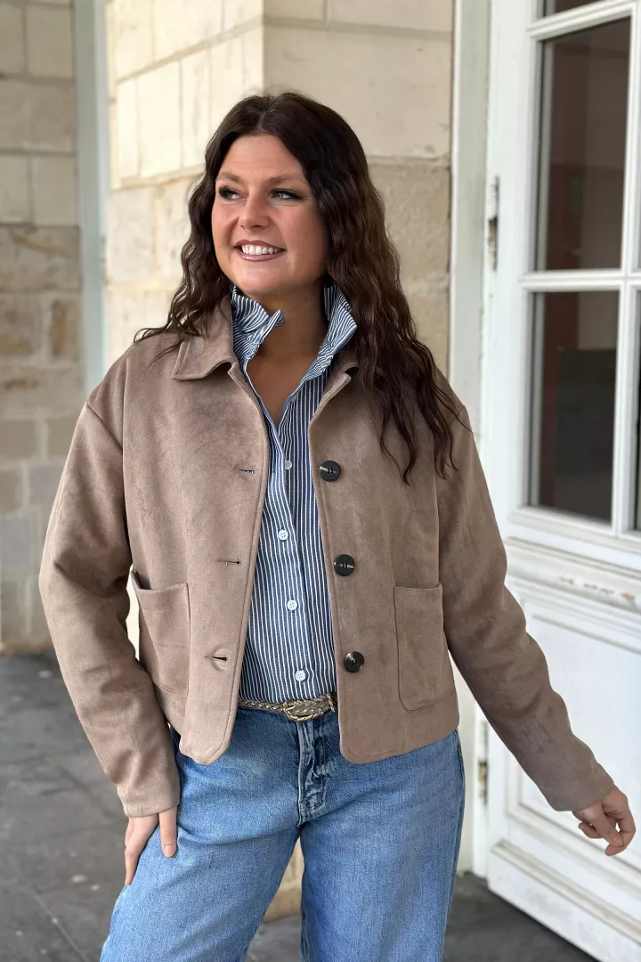 Veste Rosalie Taupe