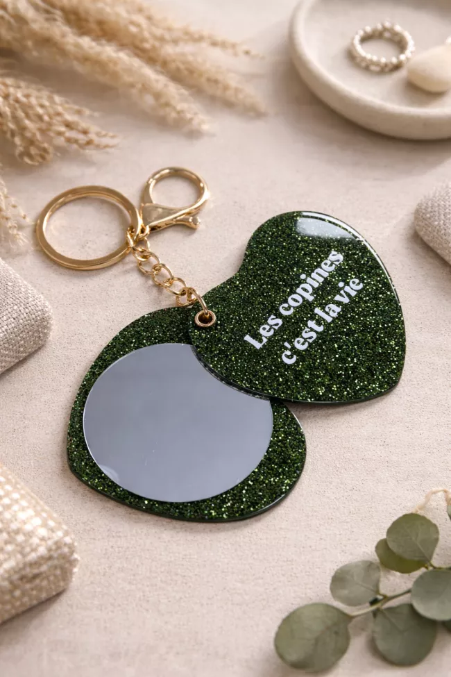 Miroir Copines Vert