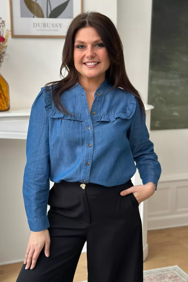 Chemise Zoe Bleu jean
