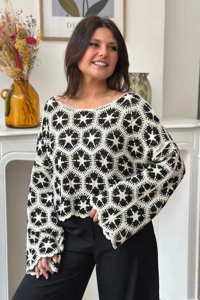 Top Dorine Noir&nbsp;| Juste Elles