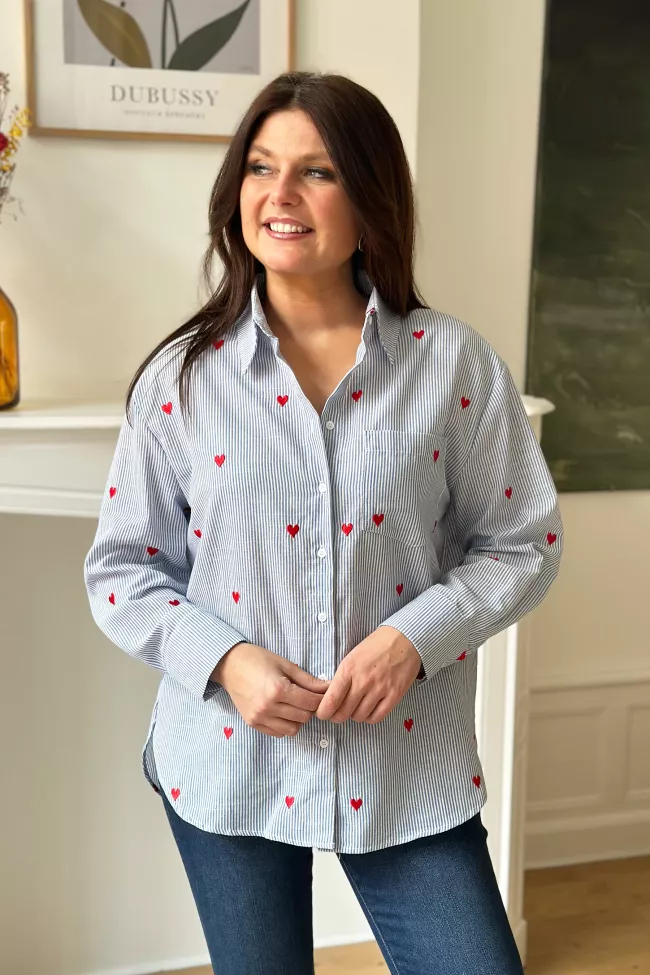 Chemise Baya Rouge&nbsp;| Juste Elles