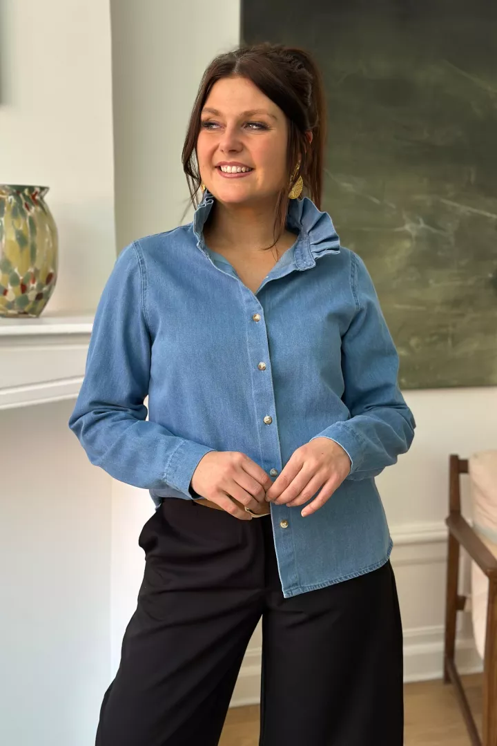 Chemise Alma Bleu