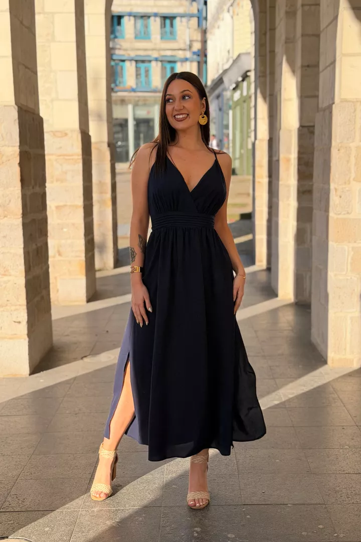 Robe longue Gaia Marine