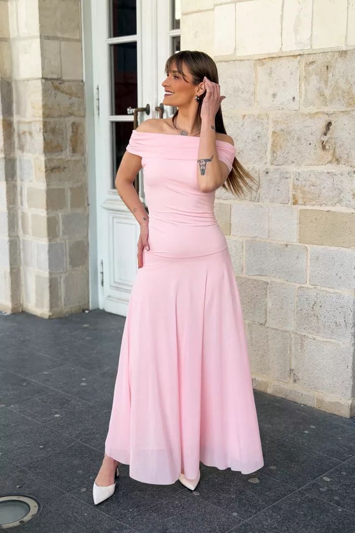 Robe longue Mira Rose