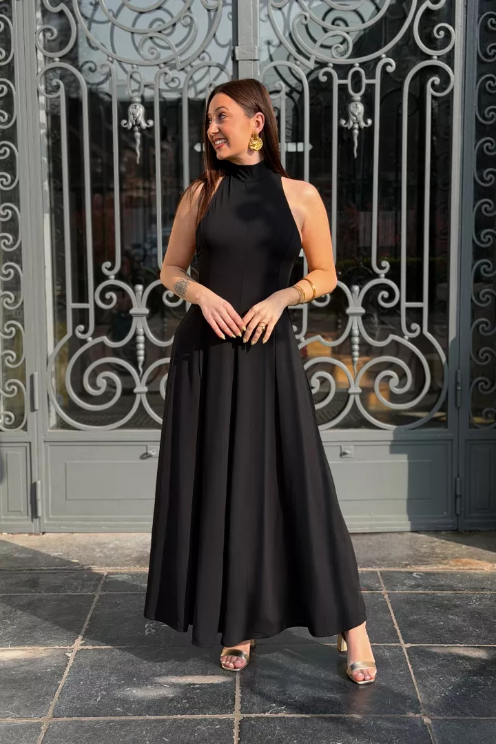 Robe longue Lumie Noir