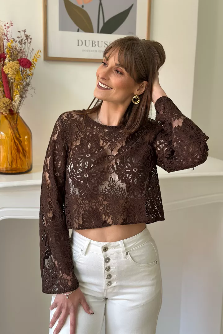 Top Luciana Chocolat
