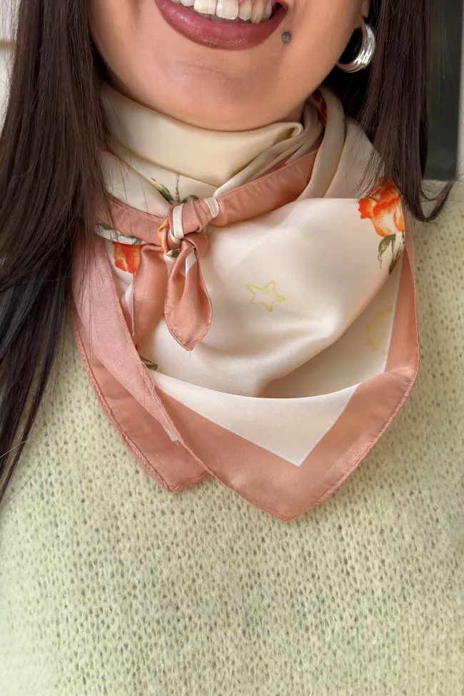 Foulard Lya Beige